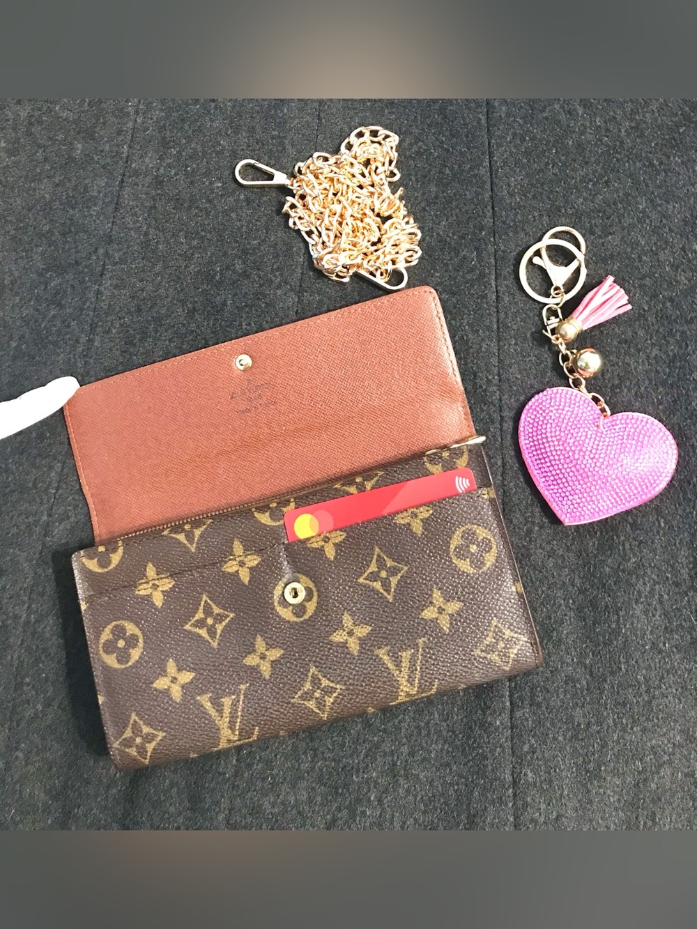 ✅LV LONG WALLET MONOGRAM TH0016